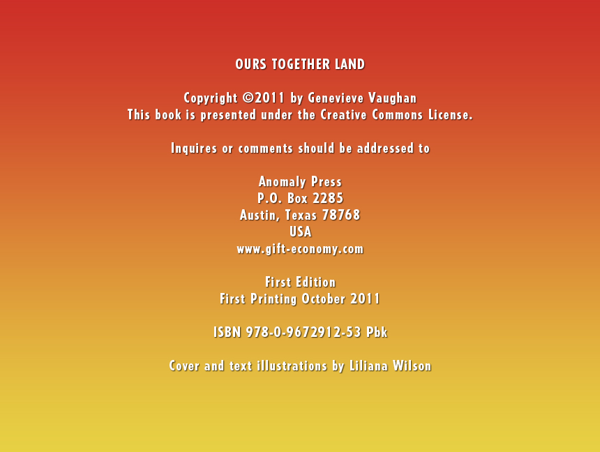 Ours Together Land title page